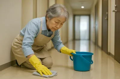 シニアのマンション清掃パート 口コミの実態は？3つの視点で整理する