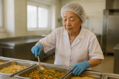 シニアの給食調理補助のパート 口コミは本当？働きやすさ7つの判断軸