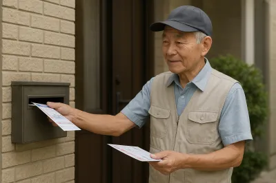シニアのポスティングのバイト 口コミを徹底解説！向く人・稼ぎ方と注意点7選