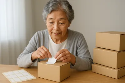 シニアのシール貼りのバイト！始め方や失敗しない5つの判断軸を解説！