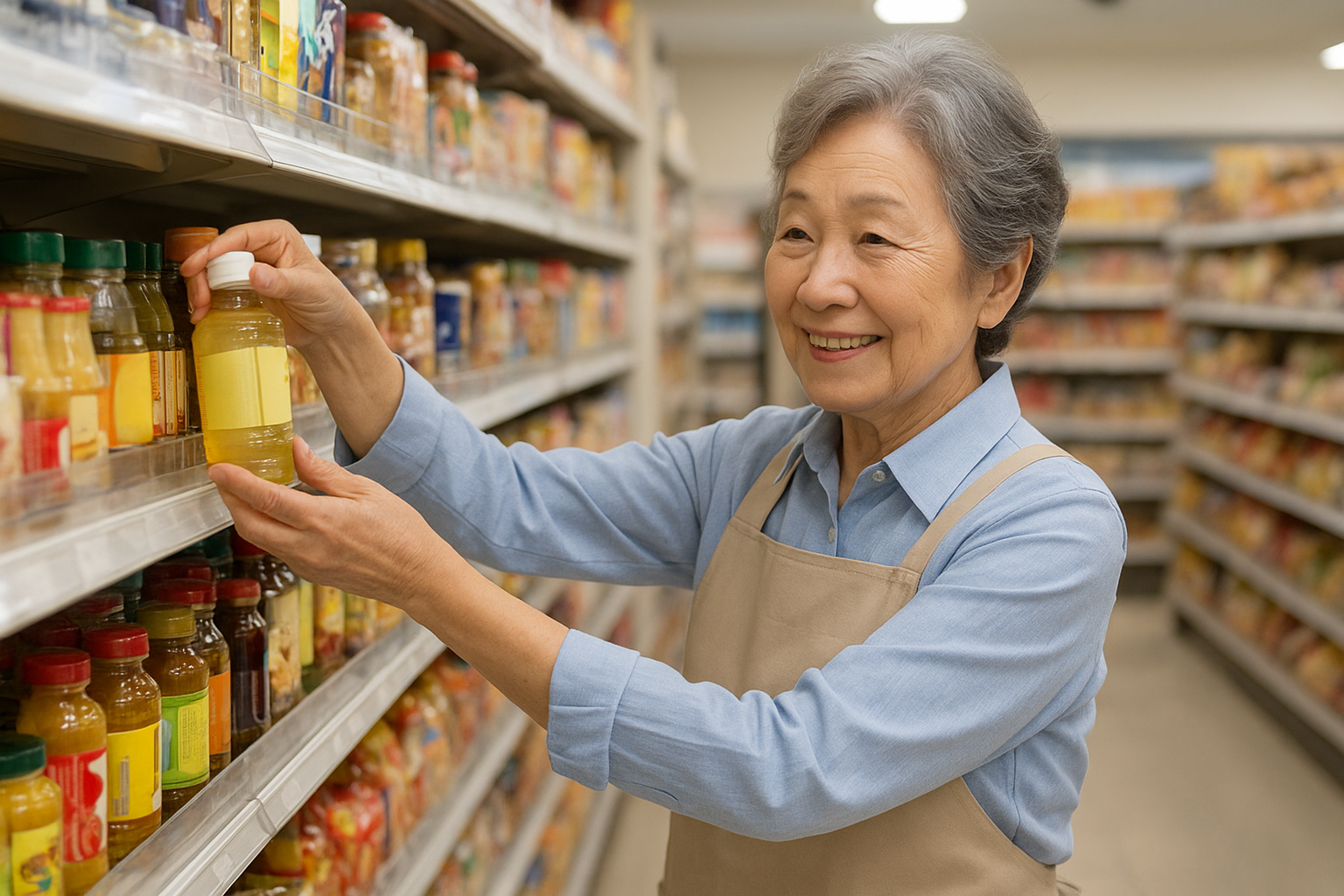 シニアの品出しパートで語られやすい口コミの具体像です