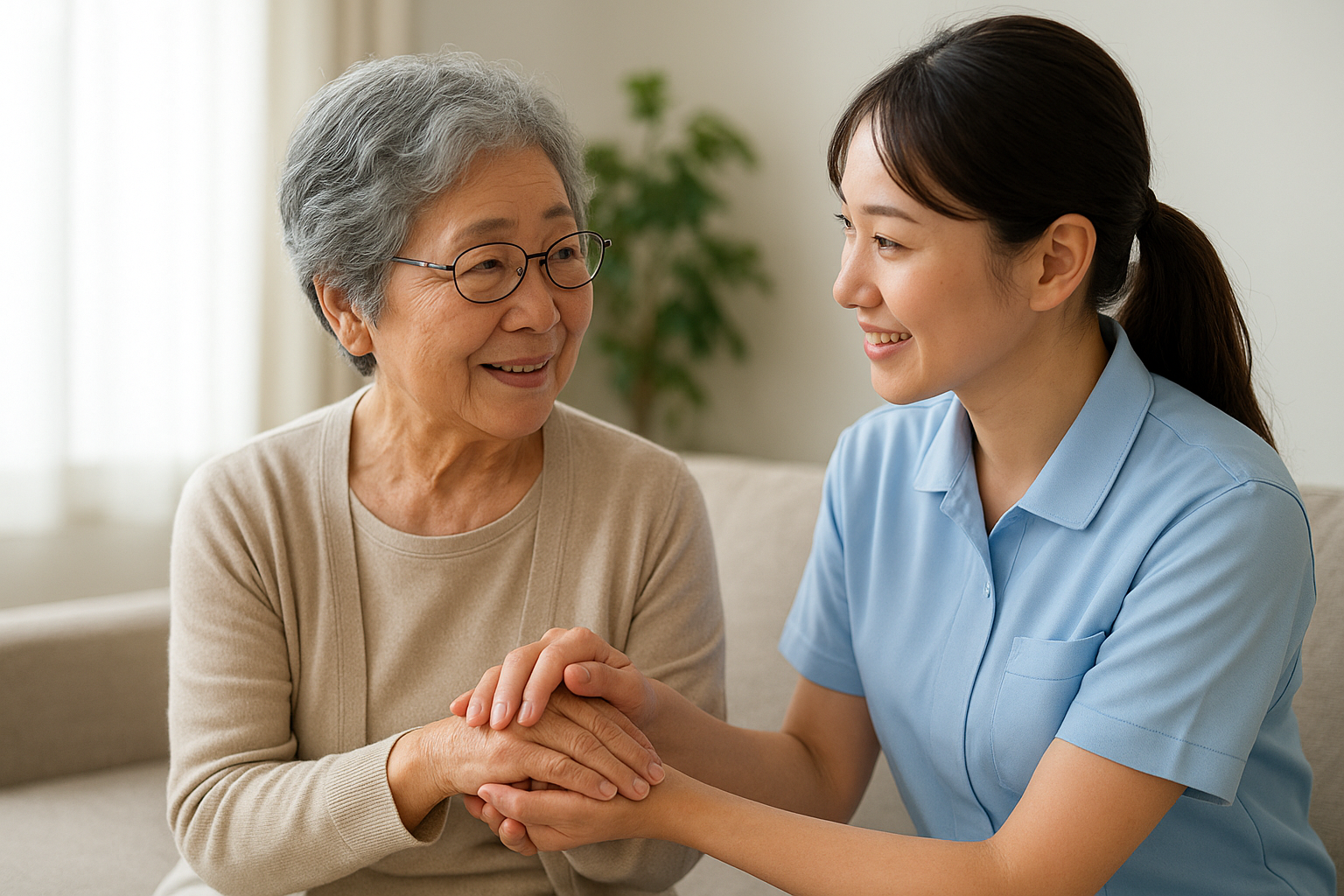 シニアの介護補助パートは「口コミの見方」と「業務範囲の確認」が要点です