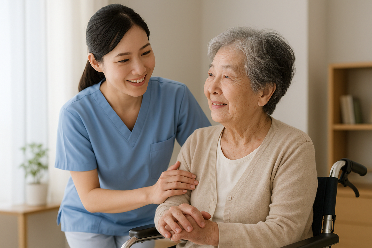 口コミに差が出る背景には、介護補助の「職場差」があります