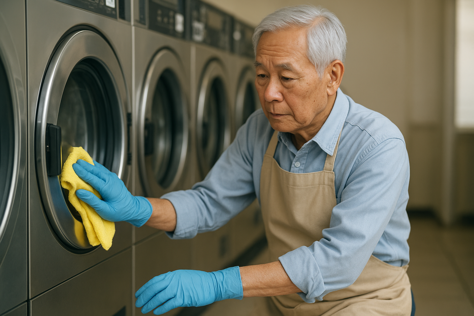 シニアのコインランドリー清掃バイトは「条件次第で良い仕事」になり得ます