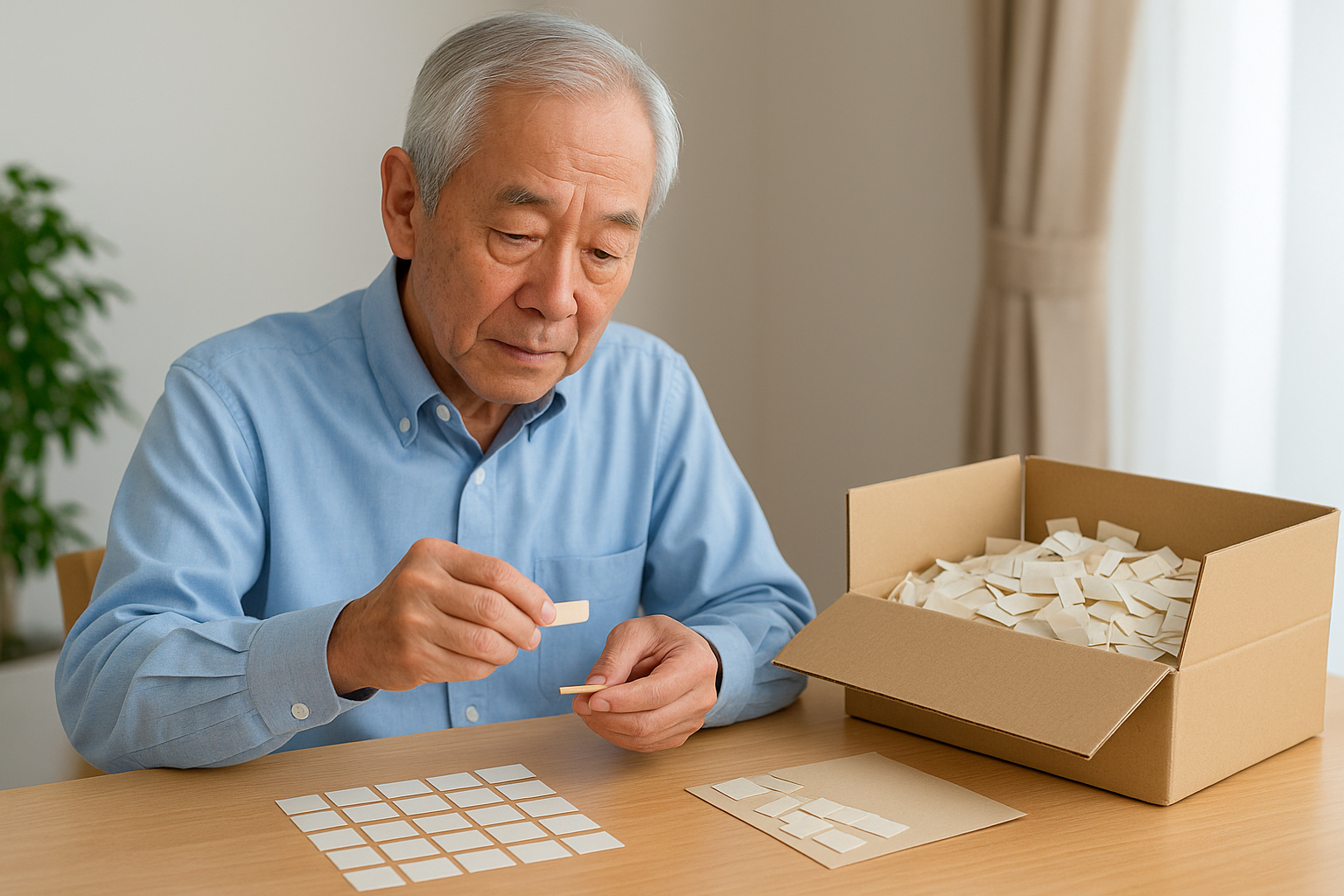 シニアさんのシール貼りバイトは「条件の見極め」が最重要です