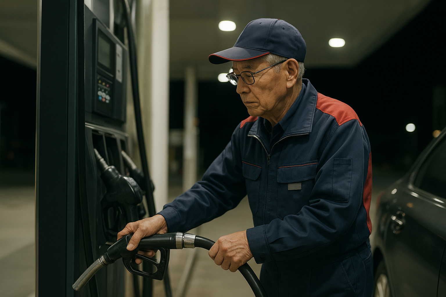 シニアのガソリンスタンドバイトは「体力は軽め、神経は使う」仕事です